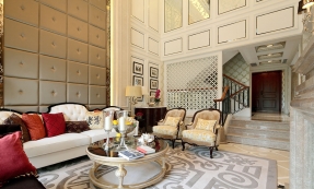 136 square meters three-bedroom modern style decoration pictures